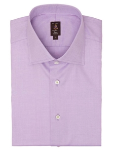 Robert Talbott Purple Solid Dobby Trim Fit Estate Sutter Dress Shirt FG45XB3V-73 - Spring 2015 Collection Dress Shirts | Sam's Tailoring Fine Men's Clothing