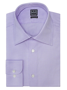 Ike Behar Black Label Regular Fit Check Dress Shirt Purple Dune 28B0396-537 - Spring 2015 Collection Dress Shirts | Sam's Tailoring Fine Men's Clothing