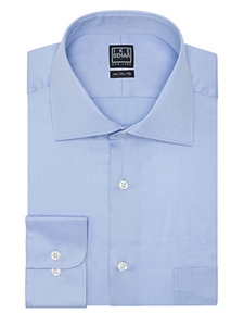 Ike Behar Black Label Regular Fit Solid Dress Shirt Light Blue 28B0582-455 - Spring 2015 Collection Dress Shirts | Sam's Tailoring Fine Men's Clothing