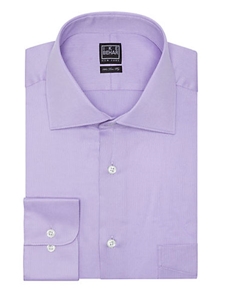 Ike Behar Black Label Regular Fit Solid Dress Shirt Lavender 28B0582-535 - Spring 2015 Collection Dress Shirts | Sam's Tailoring Fine Men's Clothing