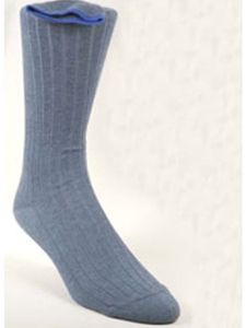 Solid Rib Cotton SX004 - Robert Talbott Socks Footwear | Sam's Tailoring Fine Men's Clothing