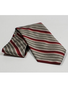 Jhane Barnes Multiple Color Stripes Silk Tie JLPJBT0052 - Ties or Neckwear | Sam's Tailoring Fine Men's Clothing