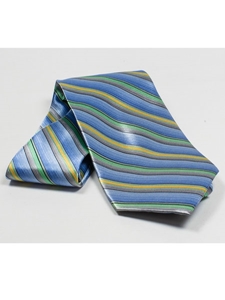 Jhane Barnes Multi-Color Stripes Silk Tie JLPJBT0059 - Ties or Neckwear | Sam's Tailoring Fine Men's Clothing