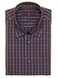 Robert Talbott Ink Classic Fit Anderson Sport Shirt LUM35081-01 - Sport Shirts | Sam's Tailoring Fine Men's Clothing