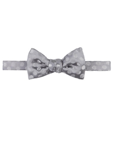 Robert Talbott Grey Best Of Class Time Square Bow Tie 550872A-08 - Fall 2015 Collection Bow Ties and Sets | Sam's Tailoring Fine Men's Clothing