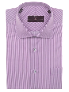 Robert Talbott Rose Royal Twill Pinstripe Classic Fit Estate Sutter Dress Shirt ECS16011-01 - Spring 2016 Collection Dress Shirts | Sam's Tailoring Fine Men's Clothing