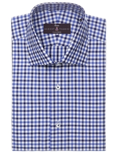 Navy & White Check Estate Dress Shirt | Robert Talbott New Collection 2016 | Sams Tailoring