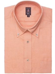 Orange Solid Trim Fit Dress Shirt |  Robert Talbott New Collection 2016 | Sams Tailoring