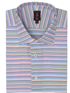 Multi-colored Stripe Estate Shirt| Robert Talbott Spring Collection 2016 | Sams Tailoring