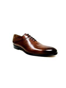 Tan Berlina Plain Oxford Shoe | Jose Real Men's collection 2016 | Sams Tailoring