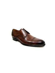 Brown Berlina Captoe Shoe | Jose Real Men's collection 2016 | Sams Tailoring