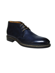 Navy Blue Chukka Boot| Jose Real Men's collection 2016 | Sams Tailoring