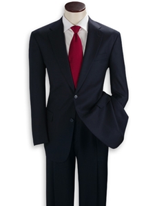 Hart Schaffner Marx Navy Herringbone Suit 167-389705-054 - Suits | Sam's Tailoring Fine Men's Clothing