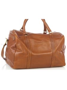 Tan Zip Top Duffle Travel Bag | Aston Leather  Men's New Bags 2016 | Sams Tailoring