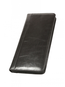 Black Collector's 40- Pen Case | Aston Leather Men's Collection | Sams Tailoring