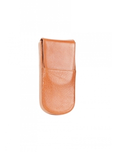 Tan Three Pen Leather Case | Aston Leather Men's Collection | Sams Tailoring