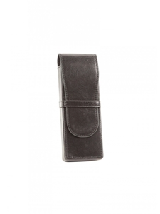 Black Three Pen Box | Aston Leather Men's Collection | Sams Tailoring