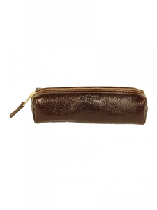 Brown Pen or Multi Purpose Leather Pouch | Aston Leather Men's Collection | Sams Tailoring