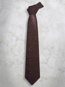 Paisley Precious Silk Tie | Italo Ferretti Spring Summer Collection | Sam's Tailoring