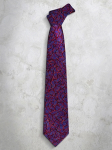 Pattern Precious Silk Tie | Italo Ferretti Spring Summer Collection | Sam's Tailoring