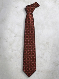 Pattern Precious Silk Tie | Italo Ferretti Spring Summer Collection | Sam's Tailoring