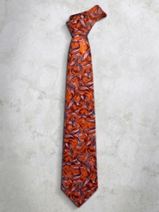 Pattern Precious Silk Tie | Italo Ferretti Spring Summer Collection | Sam's Tailoring