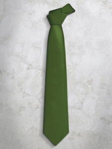 Plain Color Precious Silk Tie | Italo Ferretti Super Class Collection | Sam's Tailoring