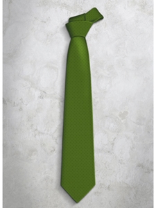 Light Green Polka Dots Precious Silk Tie | Italo Ferretti Super Class Collection | Sam's Tailoring