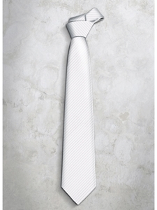 Classic Stripes Refined Silk Tie | Italo Ferretti Super Class Collection | Sam's Tailoring