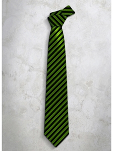 Classic Stripes Refined Silk Tie | Italo Ferretti Super Class Collection | Sam's Tailoring