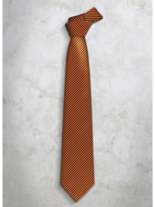 Classic Stripes Refined Silk Tie | Italo Ferretti Super Class Collection | Sam's Tailoring