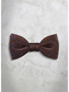 Paisley Silk Bow tie | Italo Ferretti Super Class Collection | Sam's Tailoring