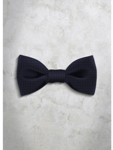 Polka Dot Silk Bow tie | Italo Ferretti Super Class Collection | Sam's Tailoring