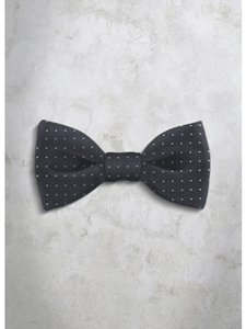 Polka Dot Silk Bow tie | Italo Ferretti Super Class Collection | Sam's Tailoring