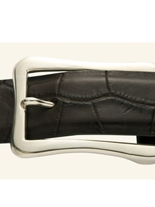 "The Ox" 1 1/2 Buckle  | W.Kleinberg Sterling Buckles Collection | Sam's Tailoring