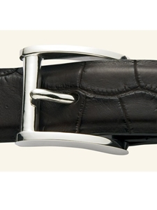 "The Old Roller" 1 1/4 Buckle | W.Kleinberg Sterling Buckles Collection | Sam's Tailoring