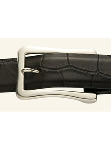 "The Ox" 1 1/8 Buckle  | W.Kleinberg Sterling Buckles Collection | Sam's Tailoring