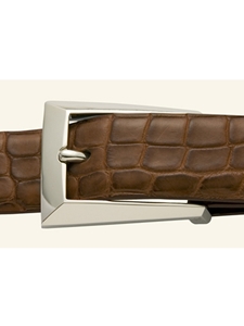 "The Rec"  1 3/8 Buckle  | W.Kleinberg Sterling Buckles Collection | Sam's Tailoring