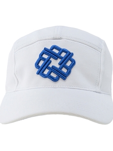 White Five Panel Hat | Betenly Golf Hats Collection | Sam's Tailoring