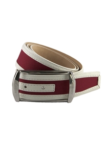 Red "Palm Beach" Tech Belt | Betenly Golf Belts Collection | Sam's Tailoring