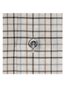 Raven Multi Check Cotton Dress Shirt | Robert Talbott Fall 2016 Dress Shirts Collection | Sam's Tailoring