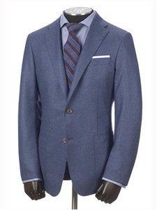Blue Weightless Cashmere Blend Jacket | Hickey FreeMan Jacket Collection | Sams Tailoring