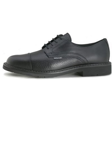 Black Smooth/Grain Leather Lining Laces Shoe | Sam's Tailoring Fine Men's Clothing