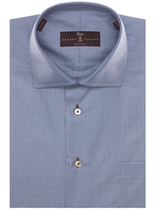 Blue One Chest Pocket Estate Sutter Classic Dress Shirt | Robert Talbott Fall 2016 Collection  | Sam's Tailoring