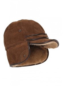 Suede Castano Aberdeen Sheepskin Men Hat | Aston Leather Fall 2016 Collection | Sam's Tailoring