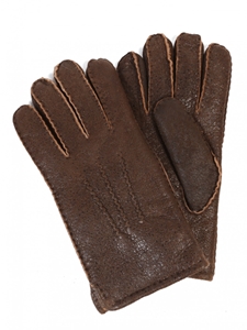 Rugged Castano Sheepskin Top Stitched Men Gloves | Aston Leather Fall 2016 Collection | Sam's Tailoring