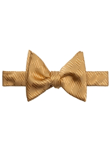 Gold Tonal Spanish Bay Solid Bow Tie | Robert Talbott Formal Wear   | Sam's Tailoring