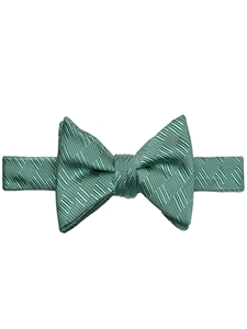 Jade Tonal Spanish Bay Solid Bow Tie | Robert Talbott Formal Wear   | Sam's Tailoring