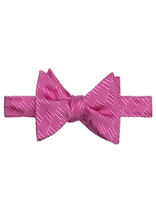Pink Tonal Spanish Bay Solid Bow Tie | Robert Talbott Formal Wear   | Sam's Tailoring
