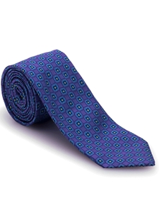 Purple and Blue Neat Heritage Best of Class Tie | Robert Talbott Spring 2017 Collection | Sam's Tailoring